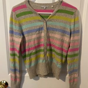 A Vince colorful cardigan